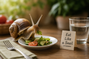 Eat like a snail
